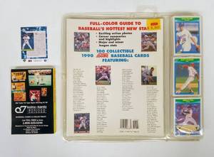 lot 76 image: Vintage SCORE 1989-1990 MLB 100 Hottest Rookies Baseball Cards with Loose Cards