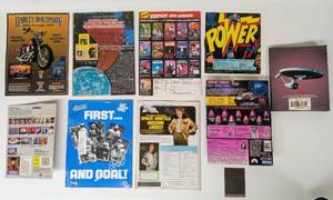 lot 56 image: Vintage Collection of STAR TREK Memorabilia Including Action Figures, a 7 Record, Magazines and More