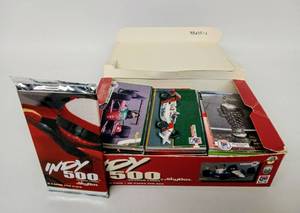 lot 66 image: Vintage Box of SKYBOX INDY 500 Racing Trading Cards