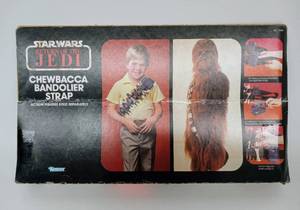 lot 10 image: Vintage KENNER Chewbacca Bandolier - New In Box