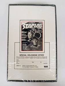 lot 44 image: Vintage Unopened Box of STARLOG Trading Cards