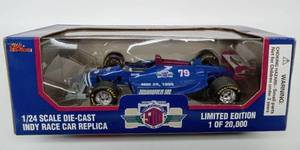 lot 54 image: Vintage RACING CHAMPIONS New in Box Die-Cast Cars Including 124 Scale INDY 500 Model and Steve Kinser Car