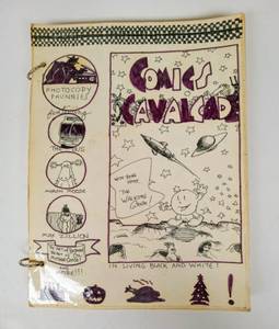 lot 116 image: Vintage Homemade Comic Scrapbook with Original Forwards
