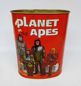 lot 120 image: Vintage PLANET OF THE APES Trash Can