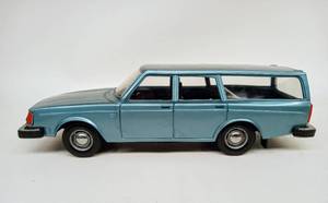 lot 151 image: Vintage Blue Volvo 245 DL Station Wagon Toy Car
