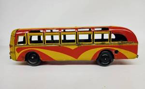 lot 152 image: Rare Vintage Tin DE LOUSA Tin Toy Bus