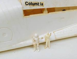 lot 170 image: Large Vintage Toy Spaceship Columbia Space Shuttle