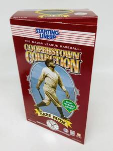 lot 185 image: Vintage STARTING LINEUP Babe Ruth Toy Baseball Figure