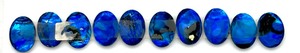 lot 205 image: 10 Pieces of Polished Blue Abalone