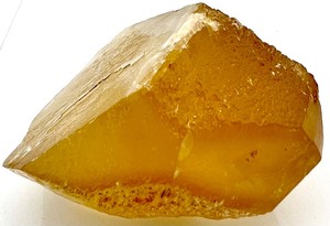 lot 229 image: Yellow Fluorite Honey Yellow Calcite Crystal