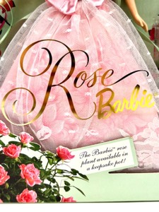 lot 125 image: 1998 Collector Edition First in a Series A GARDEN OF FLOWERS ROSE BARBIE NIB