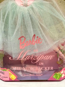 lot 165 image: 1998 BARBIE COLLECTABLES Classic Ballet Series BARBIE AS MARZIPAN IN THE NUTCRACKER NIB