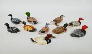 lot 186 image: Assorted Waterfowl Miniatures