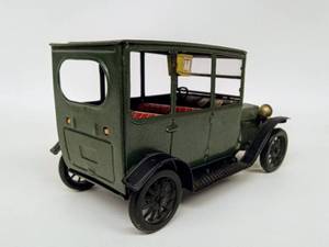 lot 255 image: Vintage BANDAI 1915 Ford Tin Litho Toy Car
