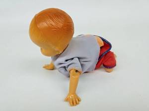 lot 280 image: Vintage Mechanical Crawling Baby Wind-Up Toy by IRWIN CORP.