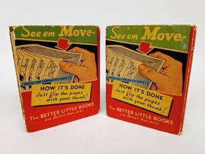 lot 287 image: Pair of Vintage Dick Tracy Big Little Books by WHITMAN