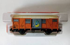lot 292 image: Vintage RIFAROSSI 261 DB Diesel Locomotive Atlas & FLEISCHMANN INTERNATIONAL Train Car