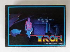 lot 300 image: Complete set of 1981 TRON Movie Trading Cards by DISNEY