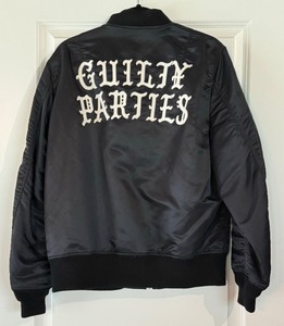 lot 28 image: The Guilty Parties Soul Rebel Clothing  The Guilty Parties Bomber Jacket