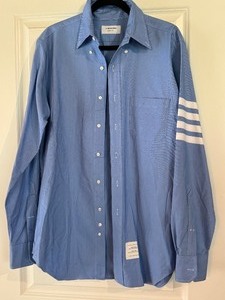 lot 29 image: Thom Browne Four Bar Shirt