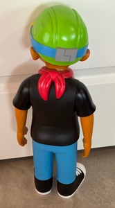 lot 5 image: Hebru Brantley x Mindstyle 18 Flyboy  Hebru Brantley FLYBOY BLACK TEE FROM MINDSTYLE 18 X MINDSTYLE