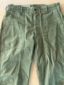 lot 197 image: Engineered Garments Workaday Baker Fatique Pants