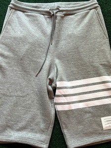 lot 187 image: Thom Browne Four Bar Jersey Shorts