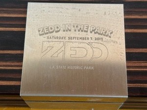 lot 170 image: ZEDD in the Park Poker Chip Case