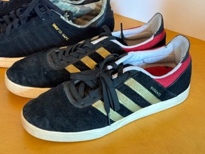 lot 176 image: Adidas UNDFTD-BAPE Shoes and Adidas Busenitz Shoes