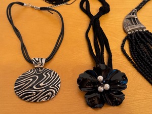 lot 96 image: Three Stylish Necklaces
