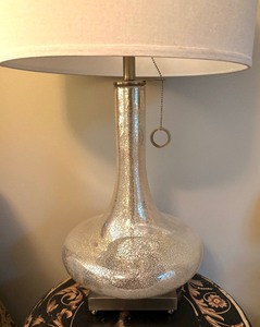 lot 64 image: Pair of Glamorous Glass Table Lamps