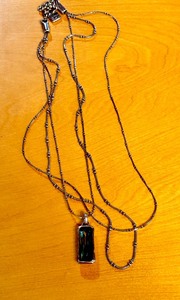 lot 78 image: UNO de50 Triple Strand Necklace