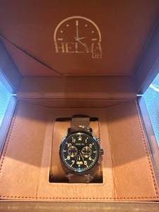 lot 2 image: Brand New Helma DH Master Multi Function Pilot Watch $916 Retail