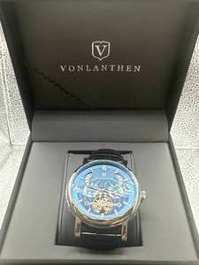 lot 5 image: Brand New Vonlanthen Automatic Sub Dial Watch $889 Retail