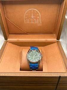 lot 9 image: Brand New Helma DH 3 ATM Stainless Watch $954 Retail