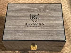 lot 17 image: Brand New Raymond Gaudin 5 ATM Watch $1247 Retail
