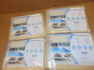 lot 41 image: 4 Pack Sun Shade Sail