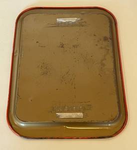 lot 35 image: Vintage Coca Cola Metal Serving Tray 1971-473 With 1909 Hamilton King