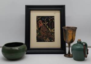 Misc. Pottery and Artwork Lot