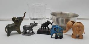 Miniature Elephant Figures