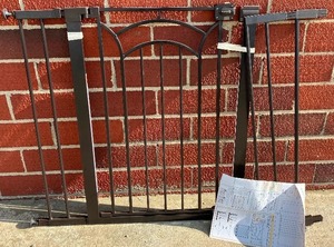 Safety Gate with Hardware