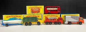 Matchbox Car Series a Lesney Product w Boxes (5) Steak Truck wOriginal Box #4 and #s 5,7,9,10