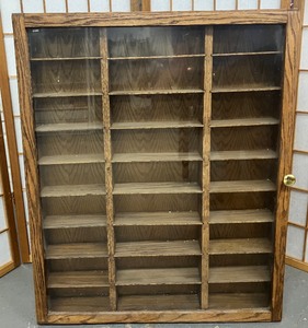 Wooden Display Case 1 of 3 cases