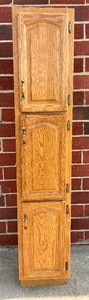 Tall Cupboard Pantry Style Cupboard Three Door Cabinet