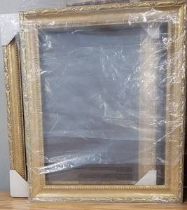 Pair of Matching Gold Tone Frames 19.5 x 23.5
