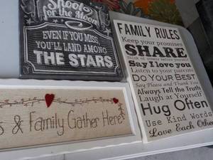 lot 6 image: 3 Wall Dcor...