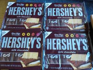 lot 11 image: 4 x 6 packs Hersheys Full Size Candy Bars