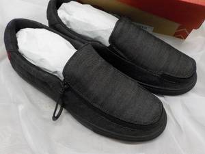 lot 27 image: New Billy Brand Black Denim Mens Shoes size 10