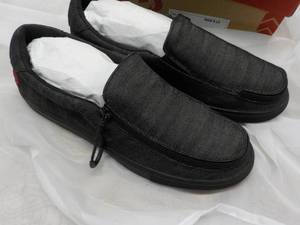 lot 29 image: New Billy Brand Black Denim Mens Shoes size 10
