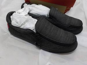 lot 31 image: New Billy Brand Black Denim Mens Shoes size 11